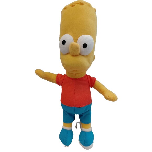 Nanco Other - The Simpsons Bart Simpson Nanco 2005 10" Plush Doll 20th Century Fox